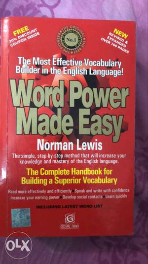 Word Power Made Easy Book By Norman Lewies