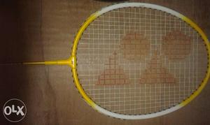 Yonex GR -303 badminton raquet with yonex grip.