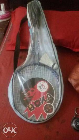 Badminton rackets with cork never used