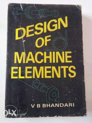 Design of machine Elements by V. B. Bhandari. Publication -