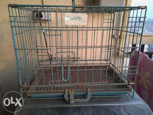 Folding Cage with waste tray