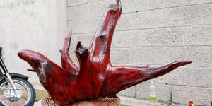 Red Decorative Driftwood