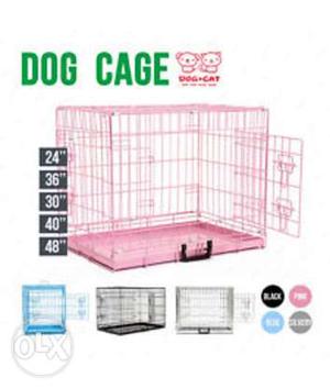 Scoobee New box pack foldable Dog cage available.