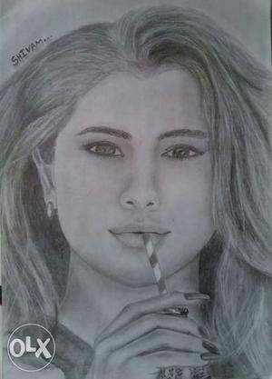 Selena Gomez sketch