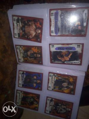 Wwe cards name is UNDERTAKER and ROMAN REIGNS