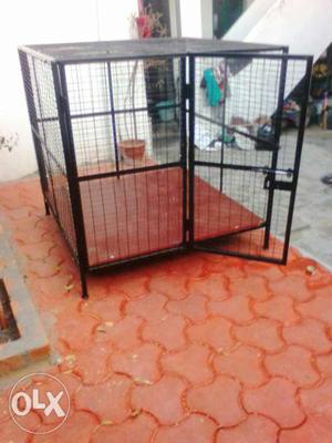 cage with 4ft a length 4ft width 4ft height