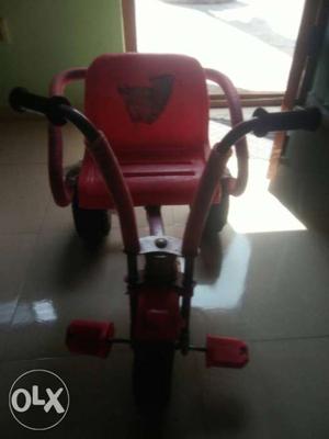 Baby's Red Ride-on Trike