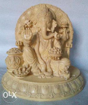 Divine Collection Lord Ganesha Idol (Marble Finish) 8 inches