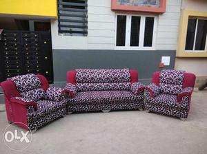 New fabric sofa set with 2 years warrant bill