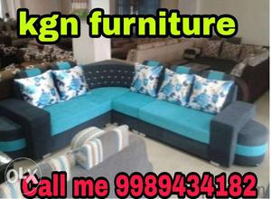 This is kgn furniture brand new sofa set sells