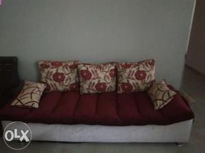 ) seater blossom style sofa in good