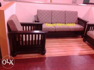 AR18 teak wood sofa set branded design 5 year warranty