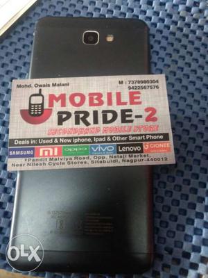 Galaxy j7 prime with Bill boxes charger and