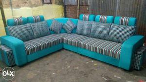Great look comfortable L shape new sofa