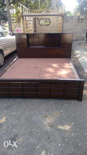 King size storege double bed free NCV delivery  five 0