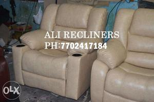 New Recliner sofa, recliner bed, brand new recliners, Manual