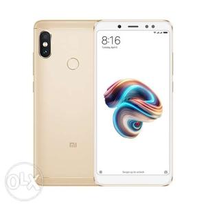 Redmi Note 5 Pro 4GB Gold Colour Seal Packed.