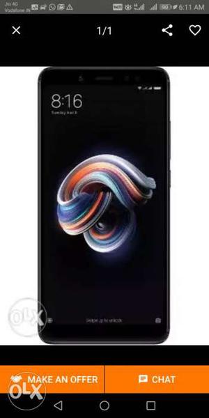 Redmi note 5, black 3/32gb, Seal pack,