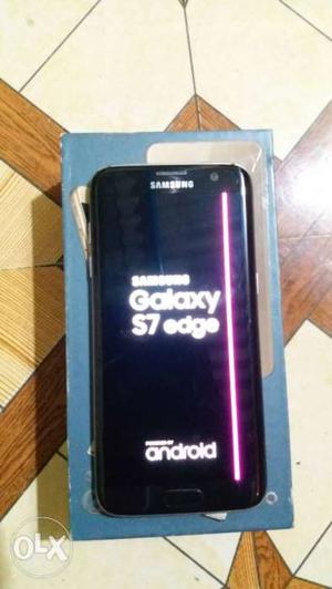 Samsung S7 edge 1 year old display small pink