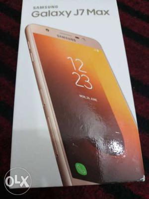 Samsung j7 max golden Coler only one day old