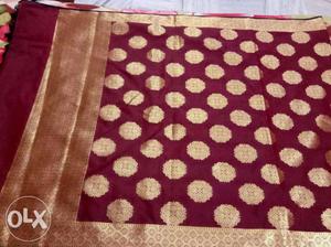Silk banarsi dupatta for women... fabric:- soft Avail. in