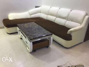 Sofa Set & Tea Table