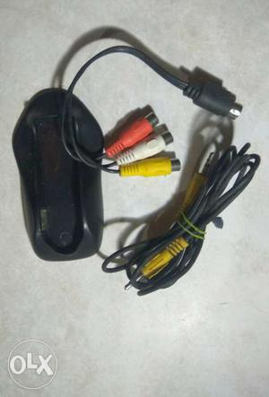 Audio And Video wire of TV tuner. It can be used