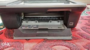 Black And Gray Desktop Printer