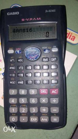 Black Casio FX-82MS Scientific Calculator