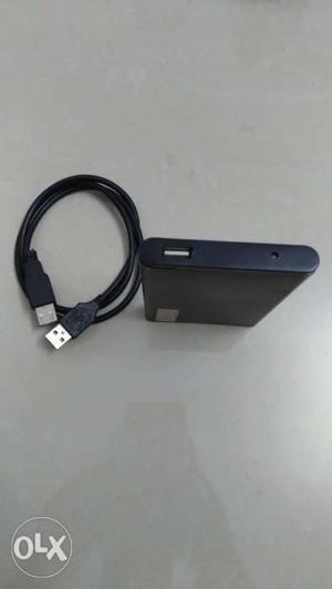 Black External Hard Drive case USB 2.0