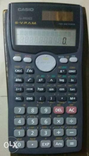 Blue Casio Scientific Calculator