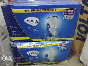 Brand new Pureit 23 L water purifier. 1 yr