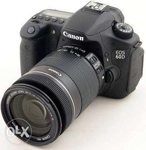 Cannon 60 d, with  lens battery, card,