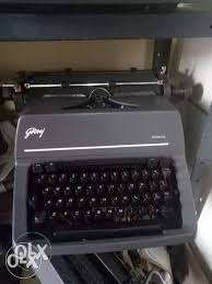 Excellent Condition Godrej Prima Typewriter