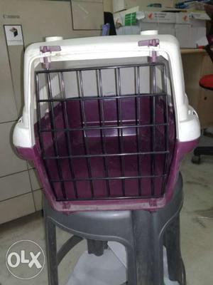 Fibre cage for pets