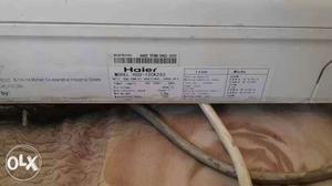 Haier Ac 7year old 1 ton with all items in