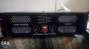 High power professional amplifier