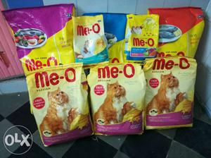 Me-O Cat Food Pack Lot