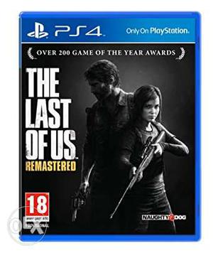 PS4 The last of us game disc, one month old used