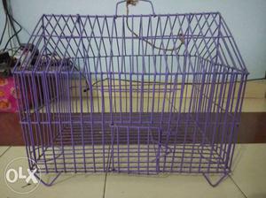Purple Pet Cage