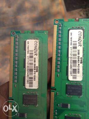 Two Conqur SODIMM RAM Sticks