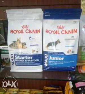 Two Royal Canin Dog Food Packs