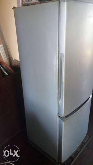 Two door fridge in good condition available for