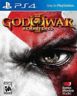 2 ps4 Games God of war Remastered Rs.800 Wwe 2k