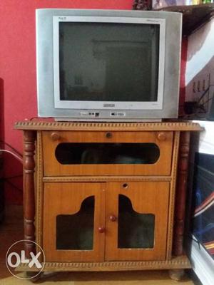 21 inch philips TV with Cabinet jst Rs.