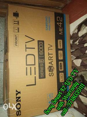 42'' Sony LED SMART TV Full HD Box packed With Warranty