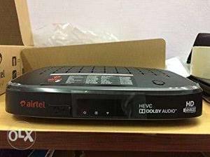Airtel HD set top box with dish
