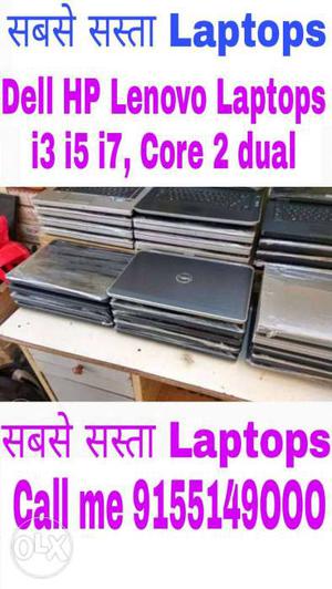 All Brands Laptop HP DELL LENOVO