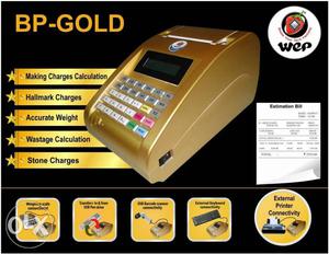 Any requirements in gold billing machine, gold