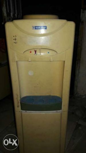 Beige Hot And Cold Water Dispenser